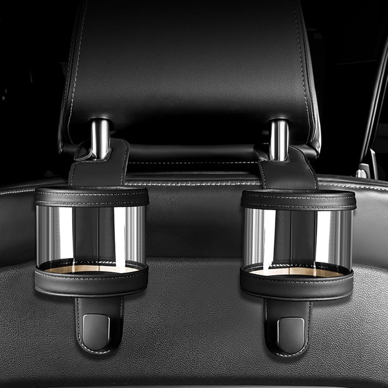 JZ LIGHTING 車 フック ヘッドレスト シートフック 車内用品 ドリンクホルダー 内装パーツ 2個セット
