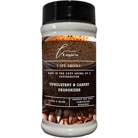 Lapew Café Aroma Carpet Freshener Powder: Powerful Odor Eliminator for Home, Upholstery Deodorizer, Carpet Deodorizer, Pet Urine, Cat Litter Box - Café Aroma Fragrance.