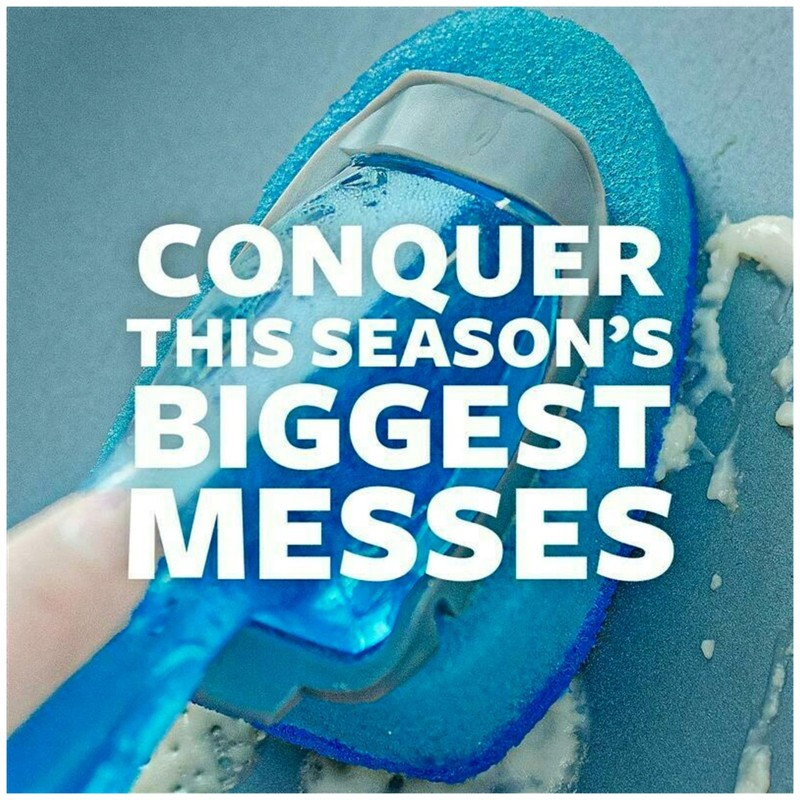 Scotch-Brite Non-Scratch Dishwand Refill, 14 Dish Wand Sponge Refills, Removes