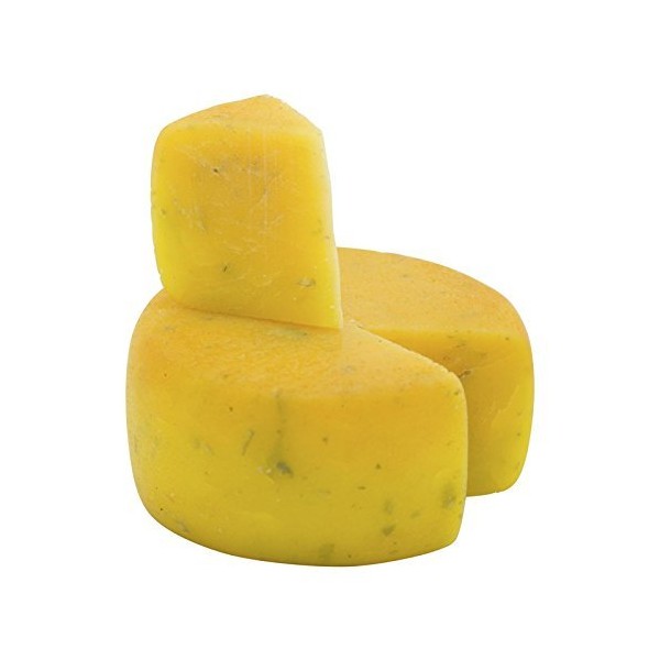 MyTinyWorld Dolls House Miniature Handmade Garlic And Herb Cheese Wheel