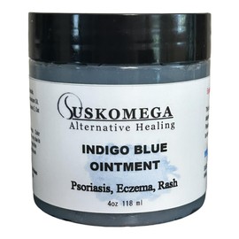 Indigo Blue Naturalis Psoriasis, Eczema, Rash Ointment 4 oz SuskOmega