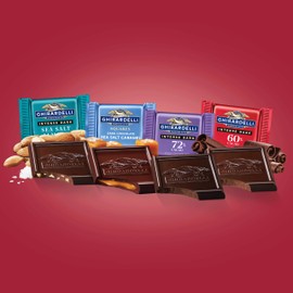 Ghirardelli Dark Assorted Squares Bag, X-Large, 14.86 Ounce