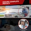 BOYISEN RV Windshield Sunshade Cover, RV Front Window Cover Compatible