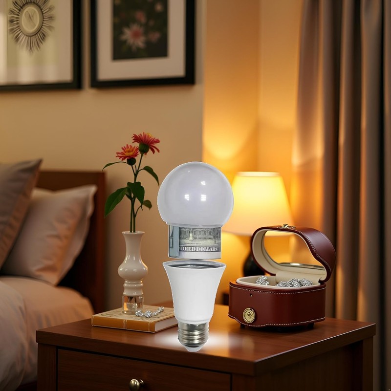 Sight Secret Light Bulb, Safe Light Bulb Secret Compartment, Lightbulb