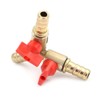 SEIWEI Y Splitter, 3 Way Connector with Shut-off Valves for