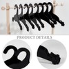 NBEADS 20Pcs 2 Styles Pet Apparel Hangers, Mini Clothes Hanger