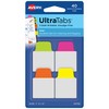 Avery Mini Ultra Tabs, 1" x 1.5", 2-Side Writable, Assorted