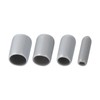 sourcing map 40pcs Round Rubber End Caps 3mm 6mm 9mm
