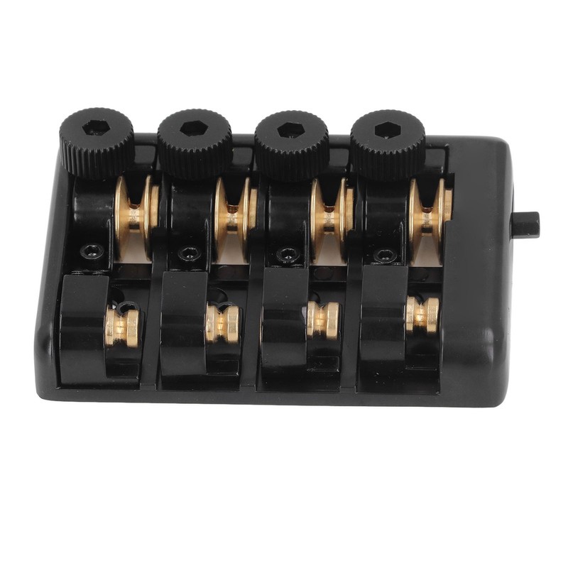 4 String Headless Electric Bass Bridge Zinc Alloy Brass Bridge
