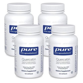 Pure Encapsulations Quercetin 120 Tablets, 4 Count / 퓨어 인캡슐레이션스 퀘세틴 120정, 4개