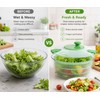Large Capacity Salad Spinner for Washing & Drying Vegetables –