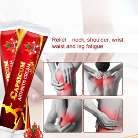 2pcs Chil-i Massage Gel, Ch-ILI Cream, Ch-ILI Massage Cream, Join-t Massage Cream for Neck, Shoulder, Knee, Hand & Foot, Suitable for Multiple Skin Types