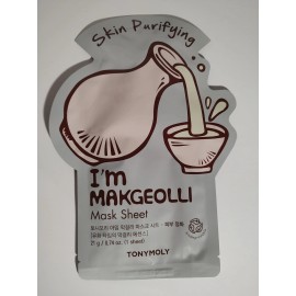 Tony Moly I'm Makgeolli Mask Sheet 1 Pack Purifying Fermented Rice