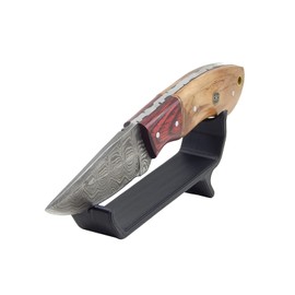 Black Knife Display Stand Rack Holder Organizer For 1 Single Medium To Large Folding Pocket Or Fixed Blade Knives - Holds One Blade