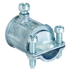 Sigma Engineered Solutions ProConnex 44279 Combination Coupling 1/2-Inch EMT to 3/8-Inch NM Conduit Fitting, 2-Pack, Silver