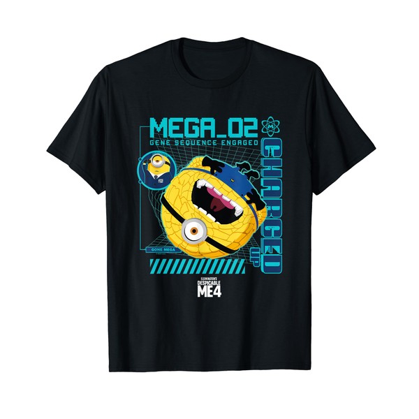 Despicable Me 4 Charged Up Mega_02 Sequence Engaged Poster T-Shirt