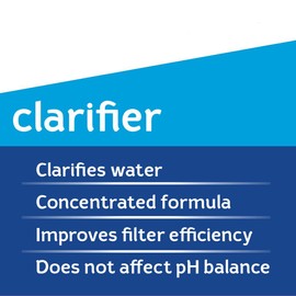 HTH 67012 Super Clarifier Swimming Pool Cleaner, 32 fl oz