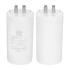 PATIKIL CBB60 50uF Run Capacitor,2 Pcs AC450V 4 Pin Double