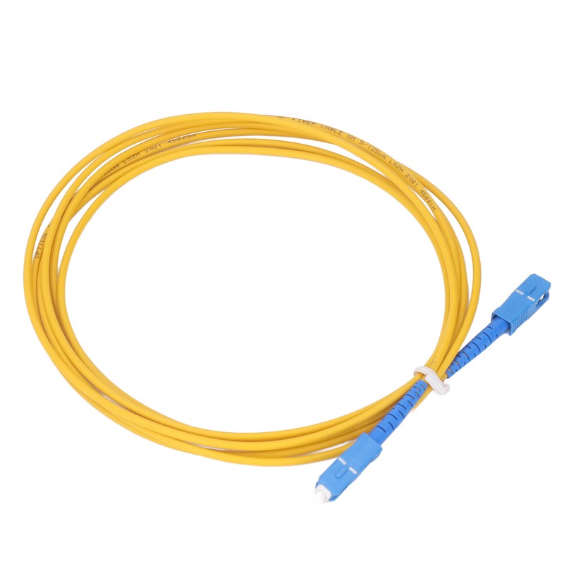 5PCS Optical Fiber Extension Cable Single Mode LSZH Sheath Fiber