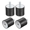 sourcing map Rubber Bearing M10 External / Internal Thread Vibration