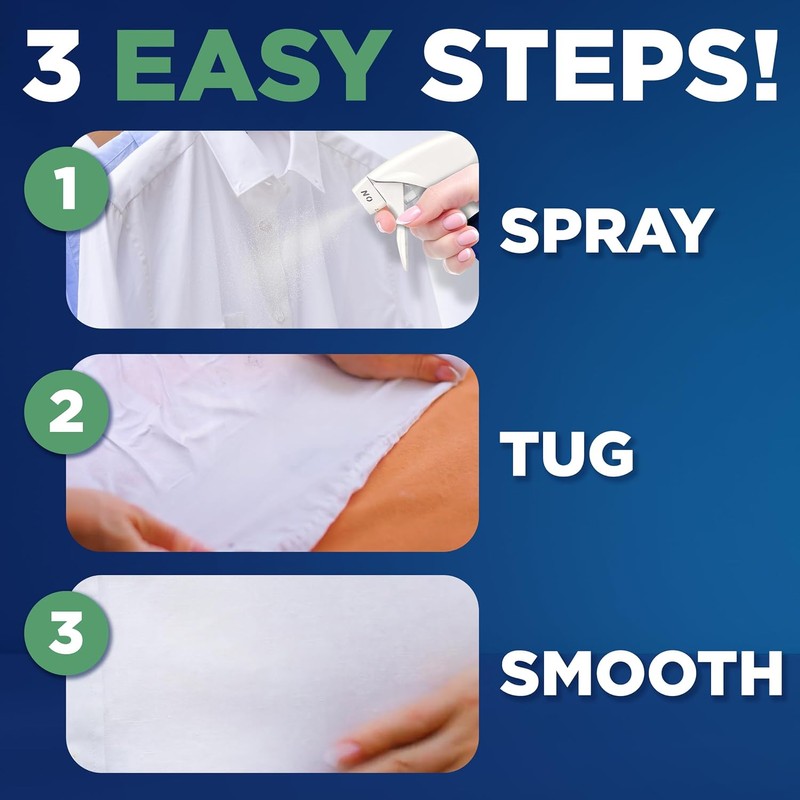 Downy Wrinkle Releaser Spray, All In One Formula, Removes Wrinkles,