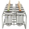 HYDDNice 10 Pack Stainless Steel Popsicle Molds Ice Lolly Molds