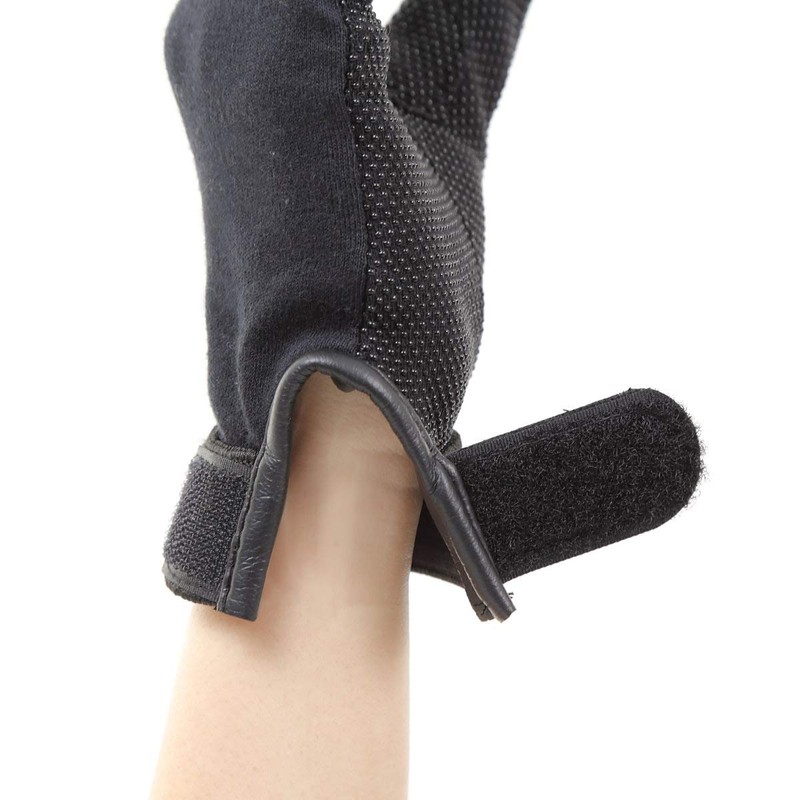 JODHPURS Cotton Gloves Black Adult L