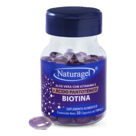 Turgel Biotin Con cido Pntotnico 700mg 30cps Sbor Sin Sbor                                                                                            