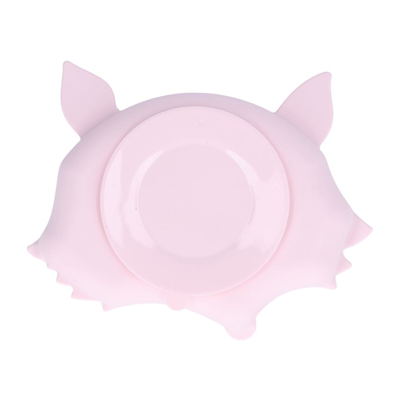 Baby Suction Plate Cute Fox Shape Non Toxic Safe 3