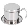 Vietnamese Coffee Filter, Stainless Steel Pour Over Coffee Dripper Cup