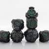 GIUADKXD Metal DND Dice Set - MTG Dungeons & Dragons