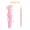 URGINO 5 in 1 Silicone Eyeliner Stencils Reusable Clean Winged