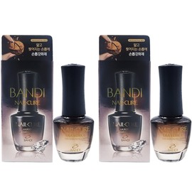 Bandi Nail Cure Dia Force 7ml x2 Nail strengthener that protects weak nails / 반디 네일큐어 다이아포스7ml x2개 약한 손톱을 보호하는 손톱 강화제