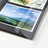 MUJI Hardcover Album, KG Size, 2 Tiers, 20 Pages, Dark
