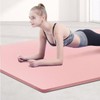 Pilates Yoga Home Training Health Thick Yoga Mat 15mm Purple