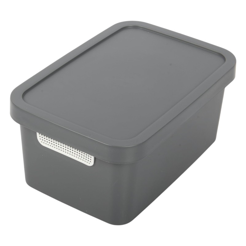 Jolie Max Plastic Storage Box with Lid, Stackable & Space-Saving