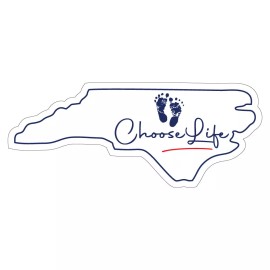 North Carolina Sticker Pro-Life Sticker