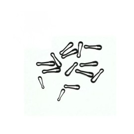 Black Carp Fishing Quick Change Multi Clips, Tackle Connector Snaps, Size S
