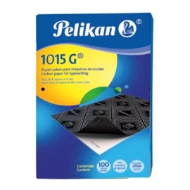 Pelikan Papel Carbón Pelikan Tamaño Carta  Color Negro  100 Pz