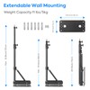 SEDGEWIN Wall Mount Boom Arm, 51inch/130cm Adjustable Triangle Wall Mounted
