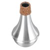 Trumpet Mute Silencer Aluminum Alloy Practice Musical Instrument Part Accessory