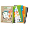 eco-eco A5 50% Recycled Set 6 Wide Index File Dividers