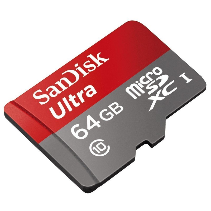 SanDisk microSDXC 100MB/s 64GB Ultra SDSQUAR-064G-GN6MN