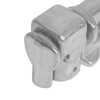 OldBones L-Track Double Stud Tie Down Fitting with Ellipses-Ring, L