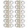 sourcing map 12pcs F7-13M Thrust Ball Bearings, 7mm x 13mm