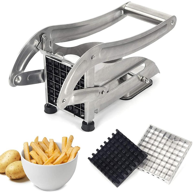 French Fries Cutter Stainless Steel Potato Cutter Potato Slicing Tool