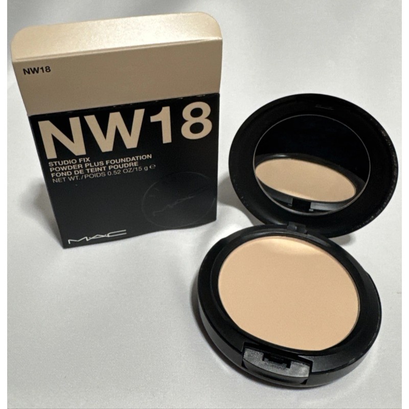 M·A·C MAC Studio Fix Powder Plus Foundation Shade NW18 Full