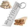 2 Pcs Stainless Steel Metal Sheets,Welding Thickness Wire Measuring Tool,Wire