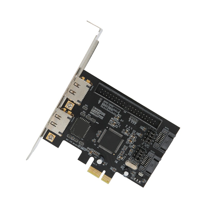 Adapter Card PCIe to SATA ESATA IDE PCB Network Converter