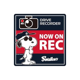 Snoopy Collaboration Sign Magnet NOW ON REC Yakult Swallows